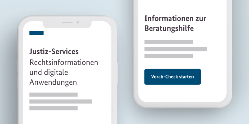 Neuer Online-Service für Beratungshilfe